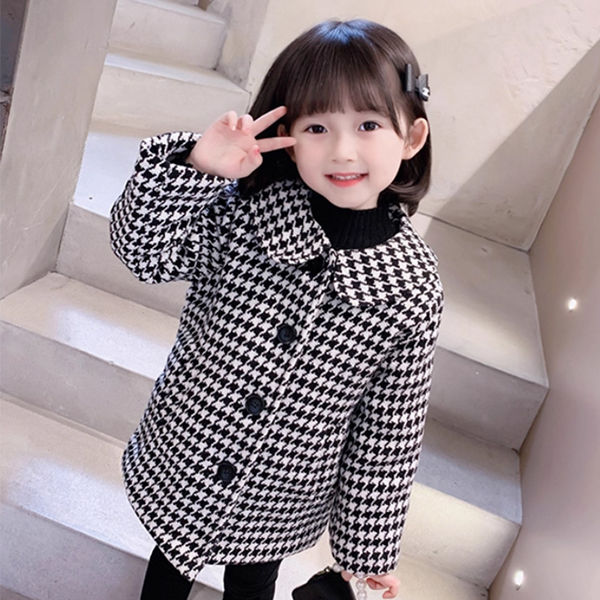 千鳥格子 コート（キッズ、ジュニア服、シューズ） | ベビー、キッズ