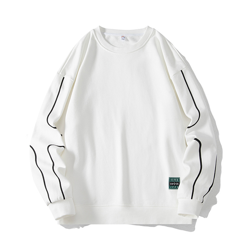 トレーナー スウェット メンズ レディース 長袖 トップス 無地 クルーネック ライト スウェットパーカー プルオーバー 薄手 大きいサイズ 大きいサイズ 白 秋冬 | ブランド登録なし | 02