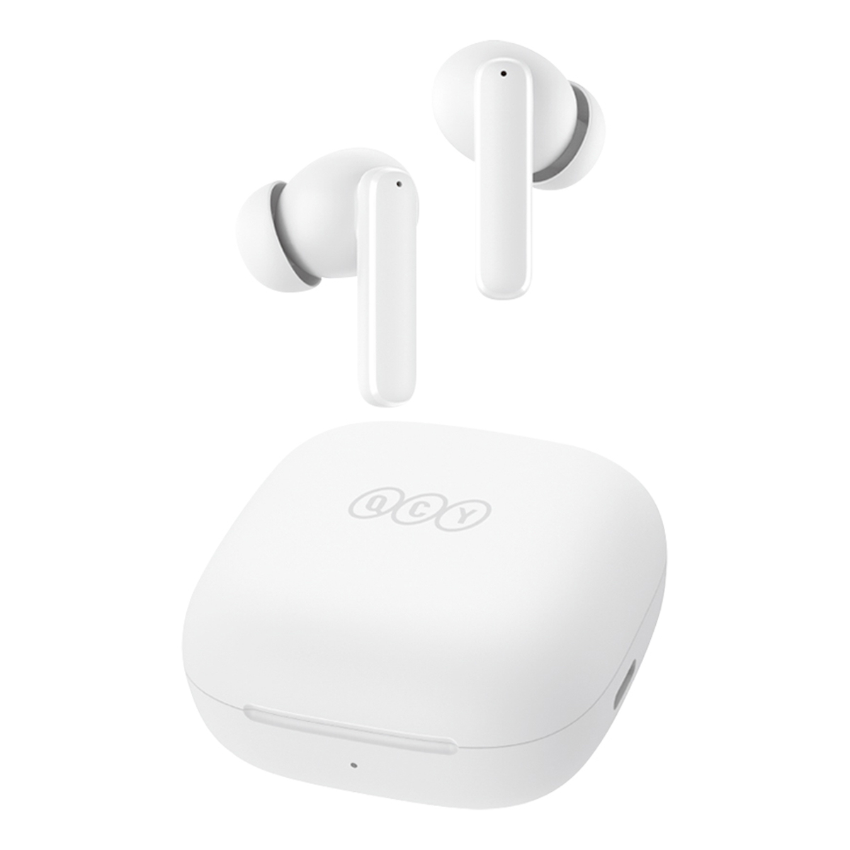 ワイヤレスイヤホン Bluetooth 5.3 ノイズキャンセリング 高音質 外部音取り込み iPhone 寝ホン ブルートゥース 片耳 QCY  T13 ANC