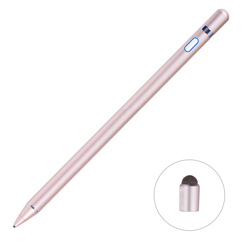 多機種対応 タッチペン iPad ペンシル iPhone Android スタイラスペン 極細 タブレット スマホ ペン先1.4mm 超高感度 USB充電式 iPad 第10世代 Pro Air5 Mini6｜qrshoji｜04