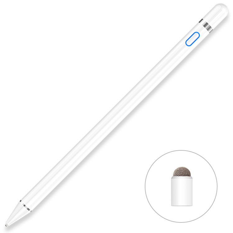 多機種対応 タッチペン iPad ペンシル iPhone Android スタイラスペン 極細 タブレット スマホ ペン先1.4mm 超高感度 USB充電式 iPad 第10世代 Pro Air5 Mini6｜qrshoji｜03