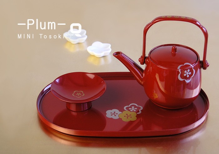 屠蘇器 梅 ミニ屠蘇器セット : 漆器久太郎 - 通販 - Yahoo!ショッピング