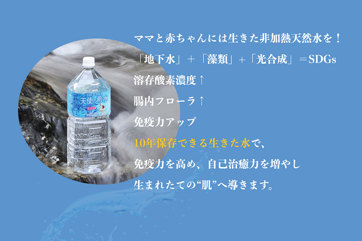 送料無料】佐賀北山の非加熱天然水500ml×24本セット 天使の希水 【風
