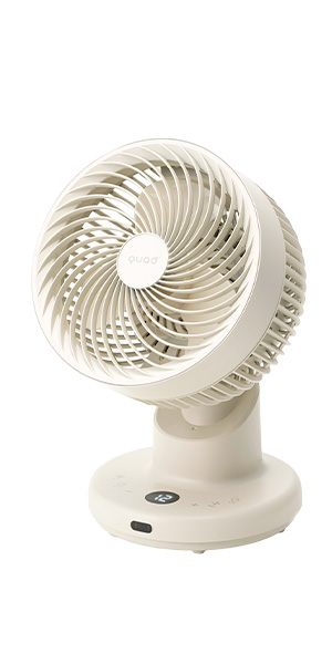 QUADS公式】 DC サーキュレーター コンパクト PUREAIR 20畳 簡単