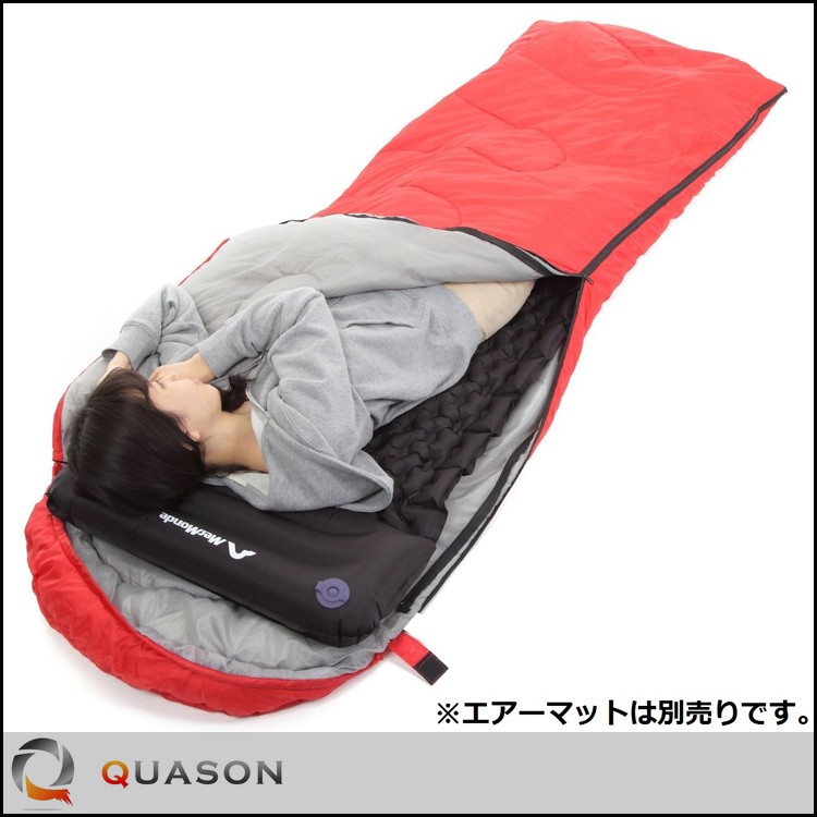 寝袋 冬用 シュラフ 洗える コンパクト 封筒型 車中泊 スリーピングバッグ 迷彩柄 黒 赤 ブラック レッド キャンプ アウトドア 連結 車内泊 防災用品