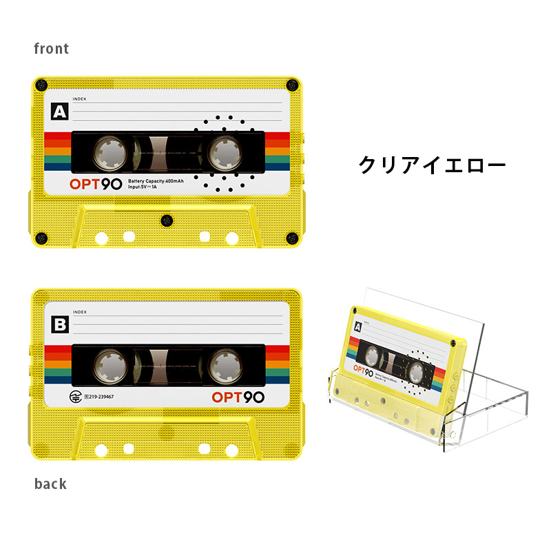 Bluetooth スピーカー カセット型スピーカー OPT90 Cassette