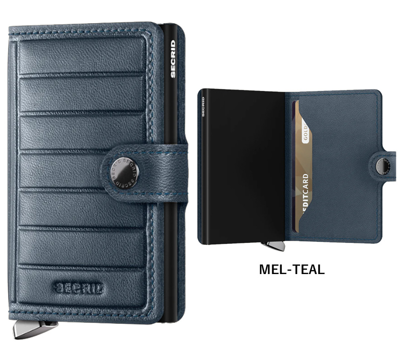 SECRID SECRID EMBOSS LINES プレミアム ミニウォレット 財布 カード