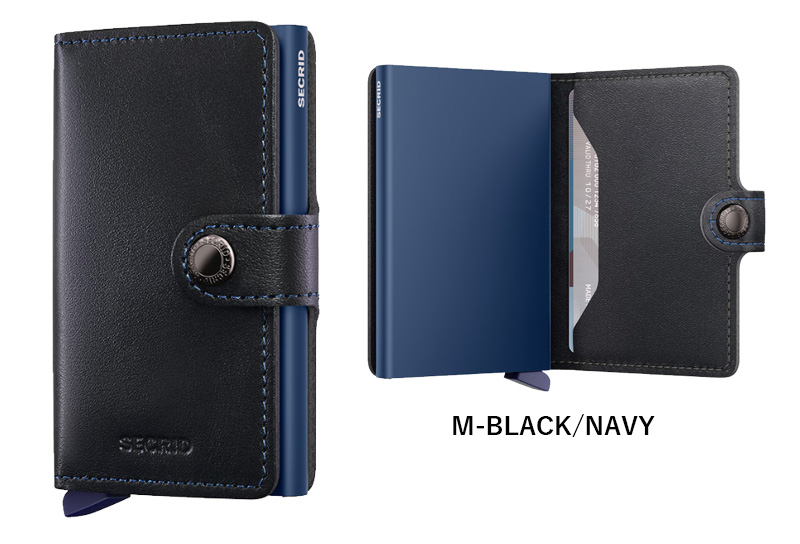 セクリッド ツインウォレットナイルブラック ミニウォレット Mini Wallet Twist ミニウォレット ツイスト / SECRID セクリッド