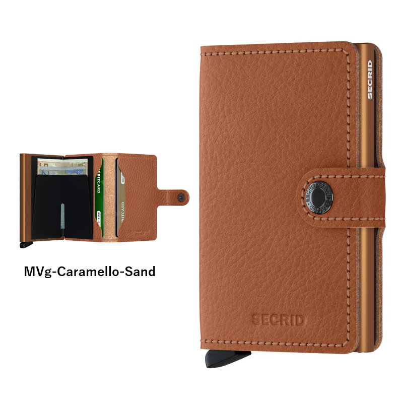 セクリッド 財布 SECRID MINI WALLET VEGETABLE TANNED ミニウォレット シークリッド スリムウォレット コンパクト  財布 スキミング防止