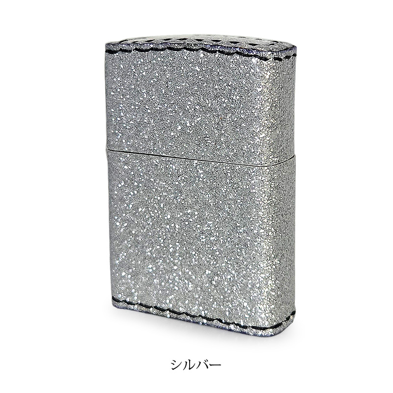 zippoライター ダビデの星　アメジスト ZIPPO ジッポー グリッター 手縫い ジッポライター ジッポ