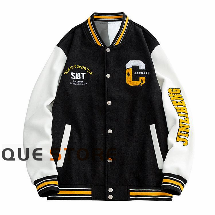 スタジャン メンズ MA-1 ジャケット ジャンパー ロゴ ワッペン 野球服 アウター 春 秋 不輸...