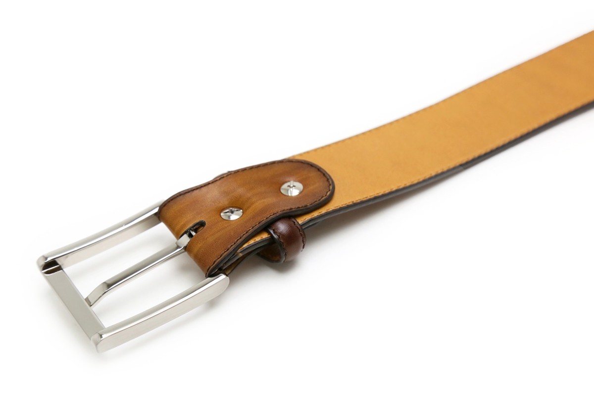 MAGNANNI（マグナーニ） ベルト メンズ 本革 ベルト メンズ ブラウン