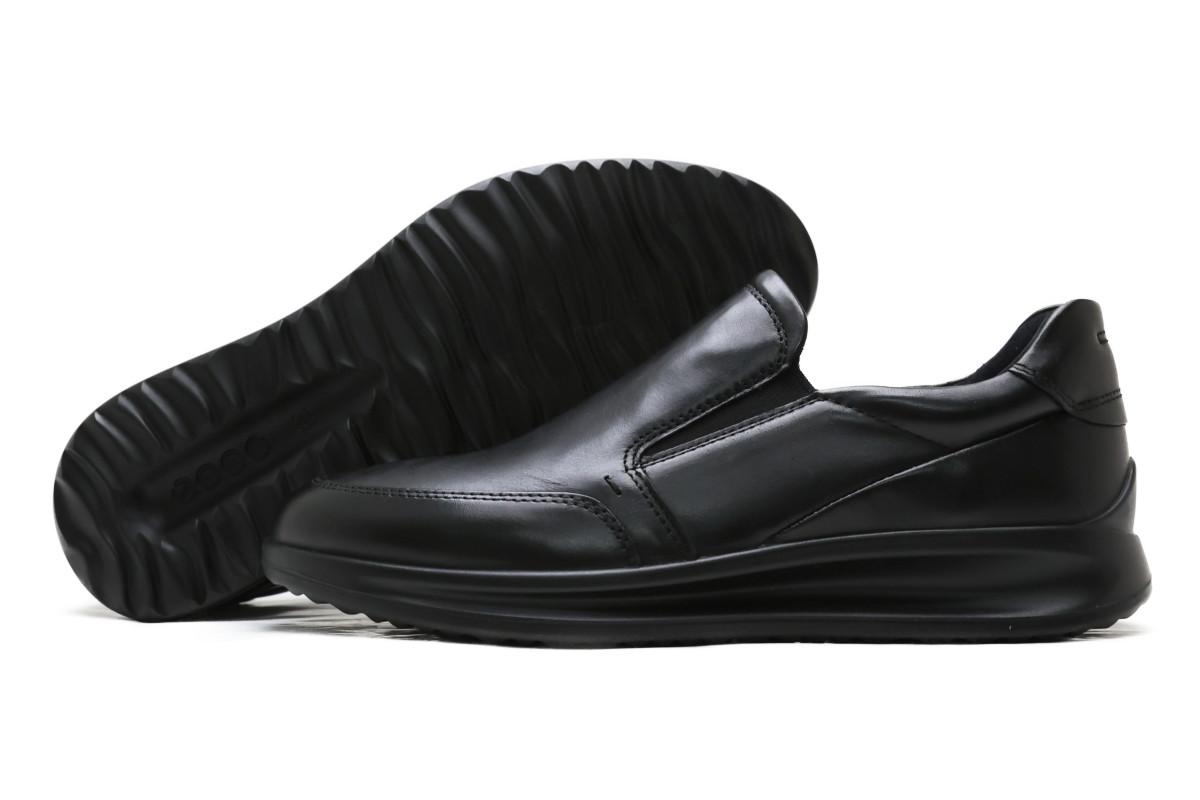 ECCO ブラック スリッポン ecco（エコー） メンズ ドレスシューズ 207144 bk エコー/スリッポン