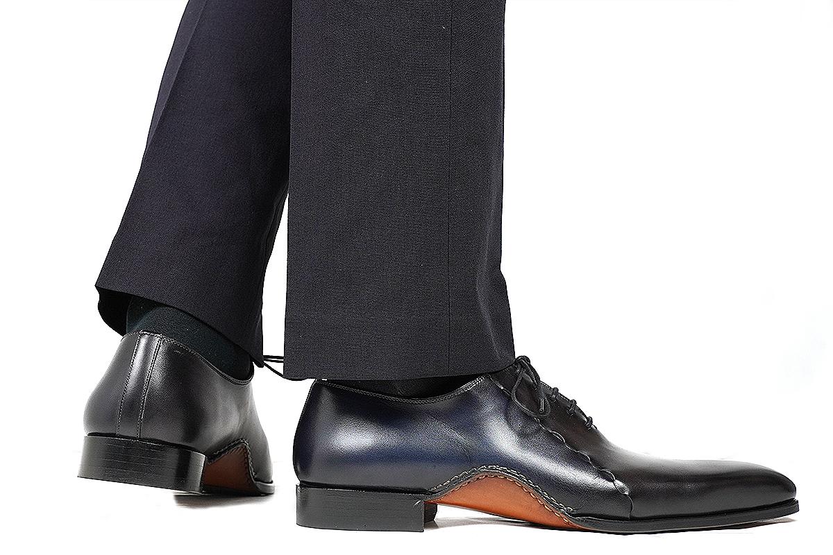 MAGNANNI（マグナーニ） クインクラシコ プレーントゥ メンズ 本革