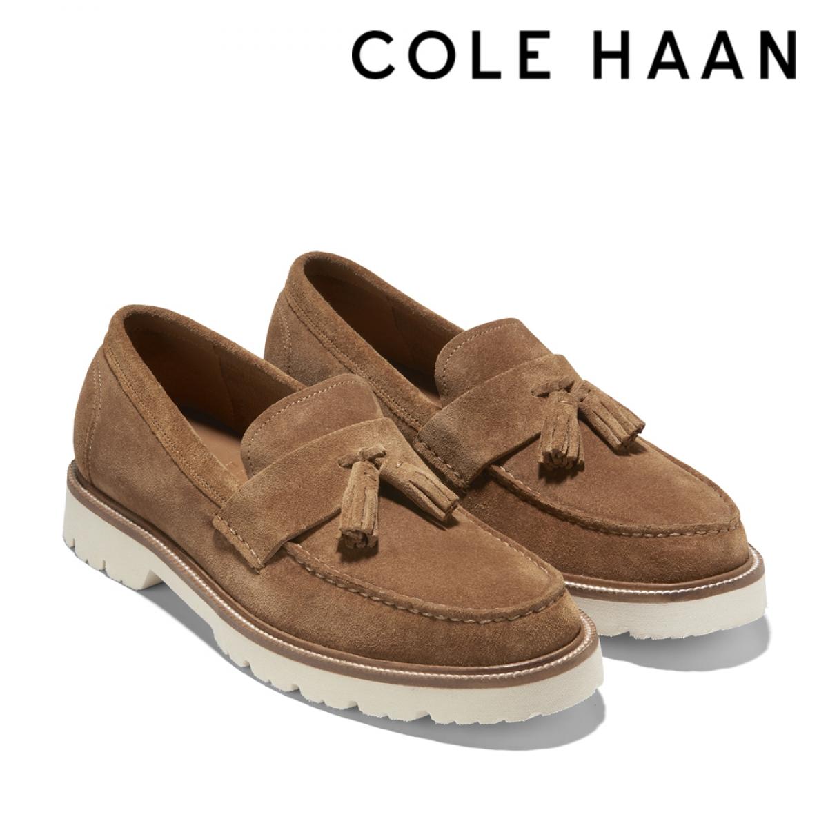 コールハーン COLE HANN ダークブラウン レザー タッセル ローファー COLE HAAN AMERICAN CLASSICS TASSEL LOAFER コールハーン