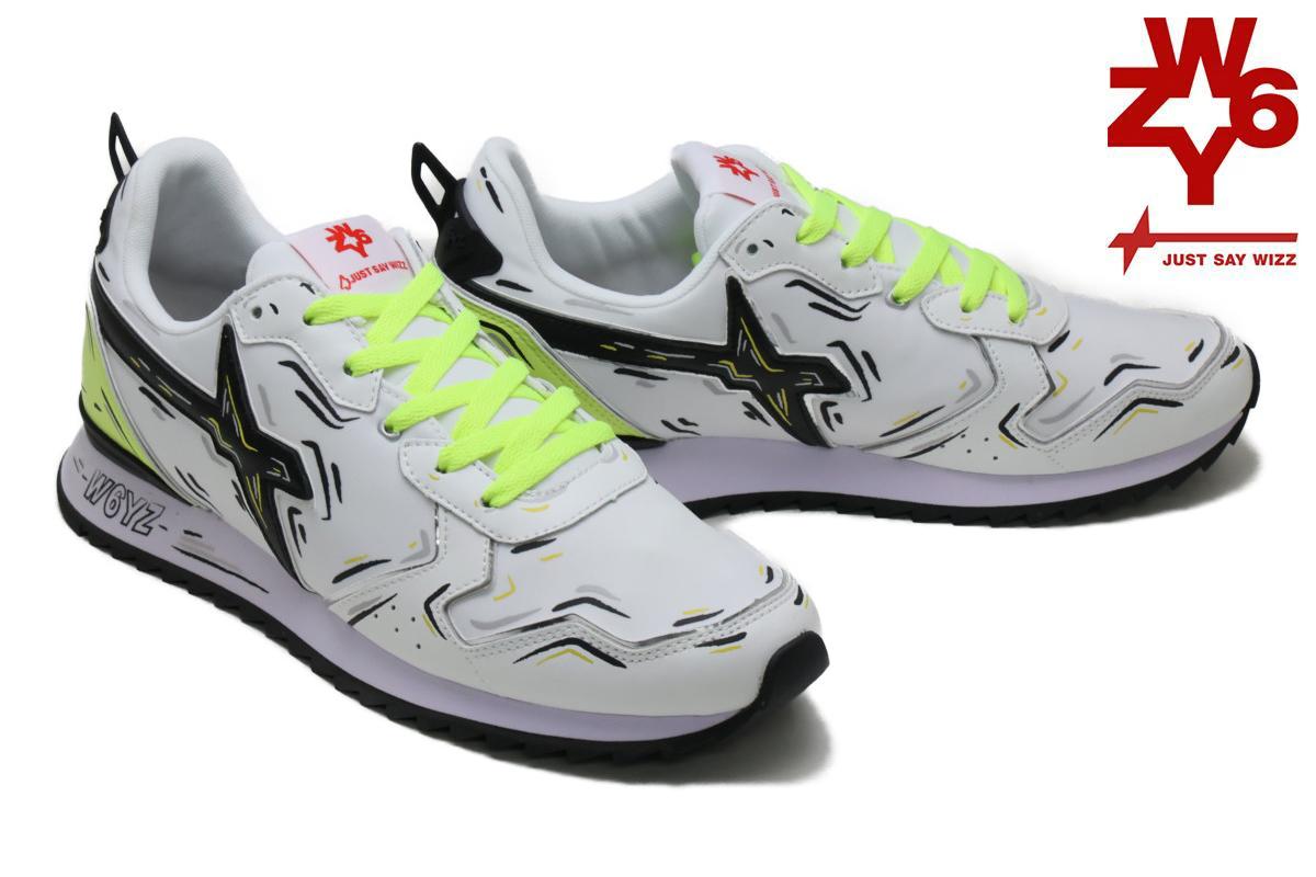 W6YZ スニーカー JET-M ホワイト サイズ40 W6YZ(シューズ) スニーカー W6YZ/ウィズ/日本別注JET-M/WHITE