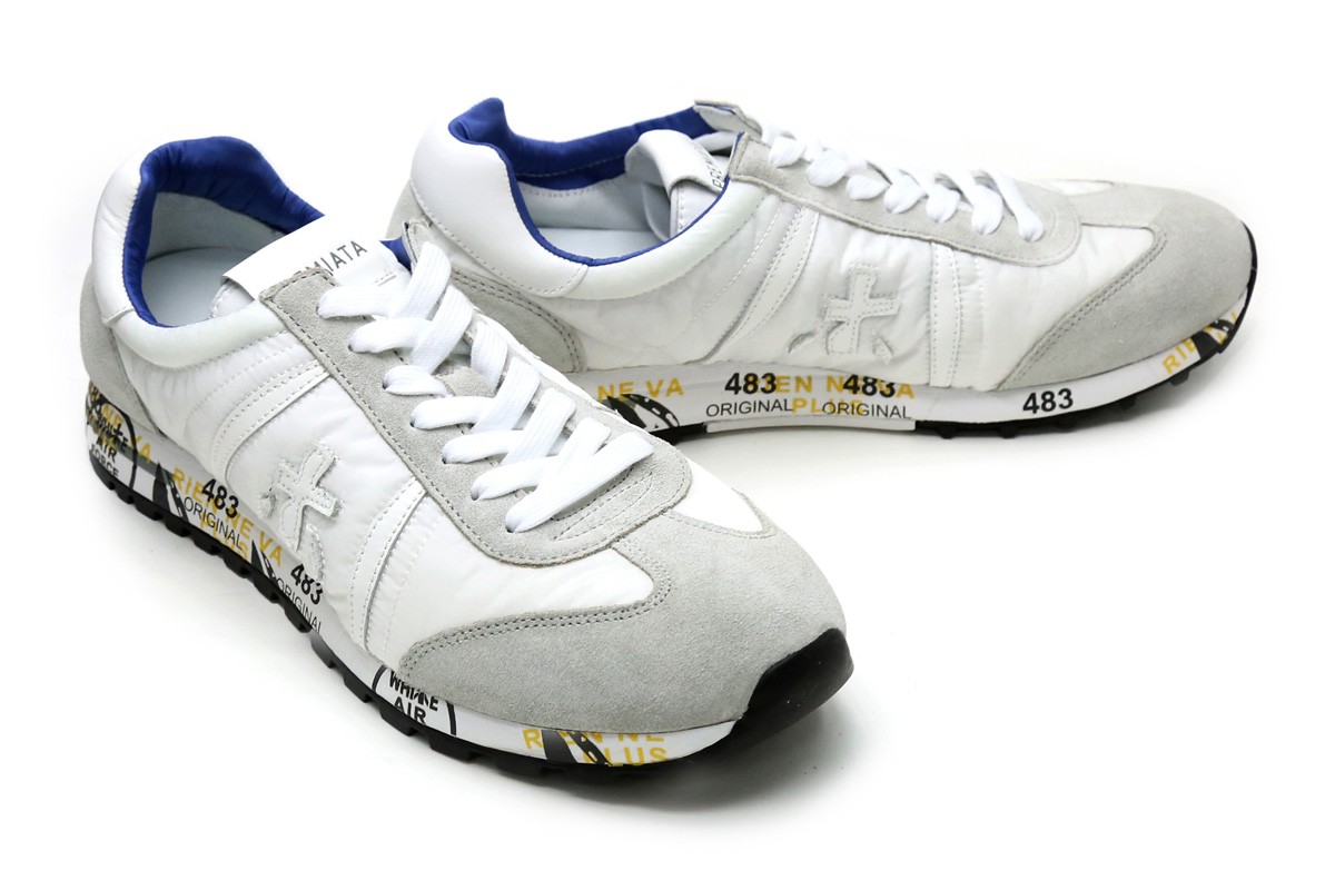 PREMIATA スニーカー プレミアータ メンズ ホワイト lucy206ewh