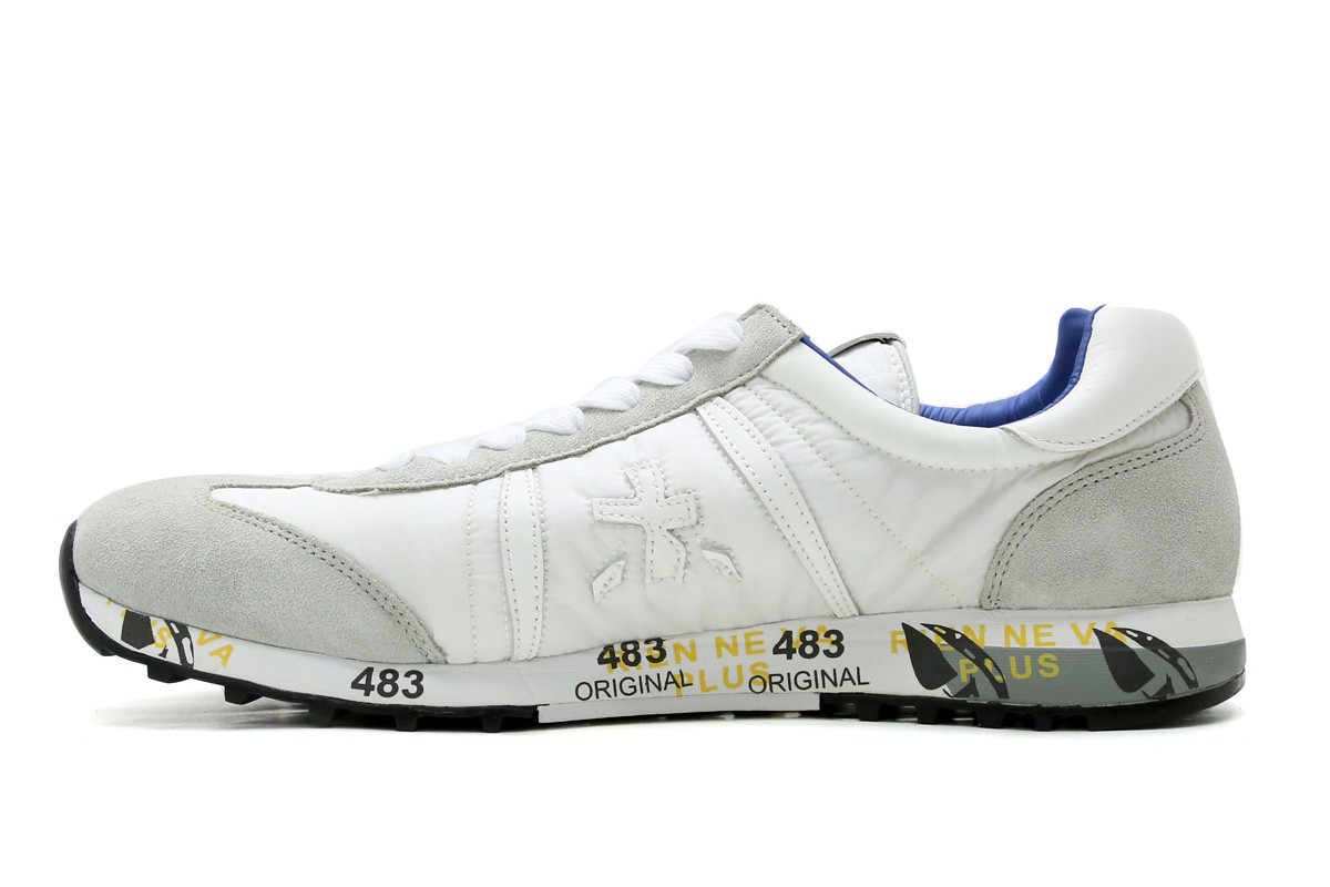 PREMIATA スニーカー プレミアータ メンズ ホワイト lucy206ewh