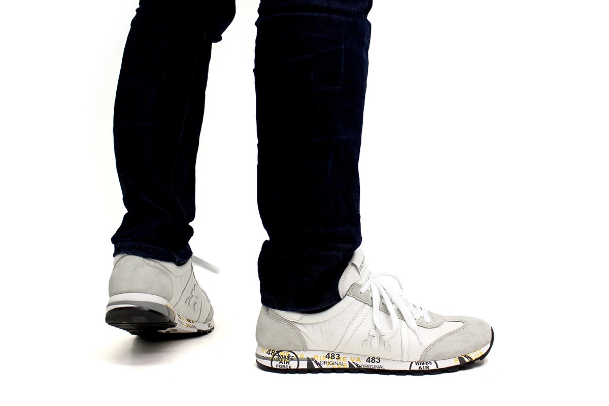 PREMIATA スニーカー プレミアータ メンズ ホワイト lucy206ewh