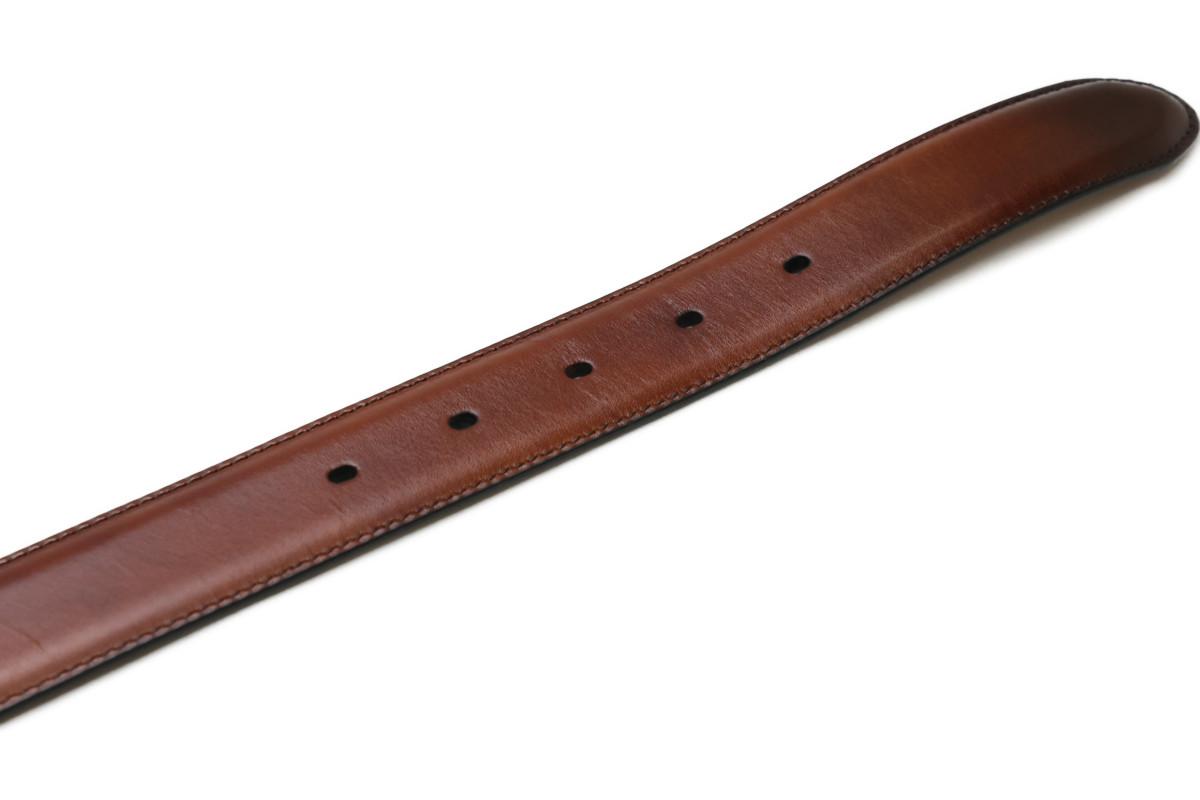 MAGNANNI（マグナーニ） ベルト レザーベルト ブラウン スペイン製