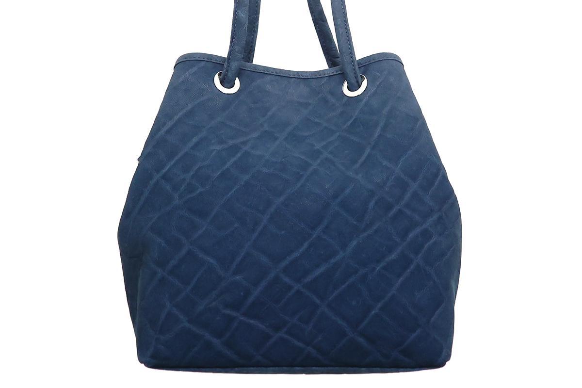 LE'SAC（レザック） オイルエレファントレザー 巾着ショルダーバッグ