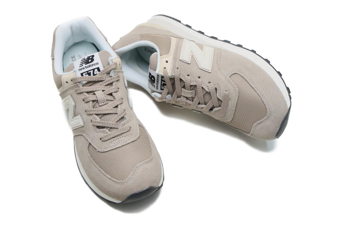 ニューバランス メンズ スニーカー U574 WO2 ベージュ New balance