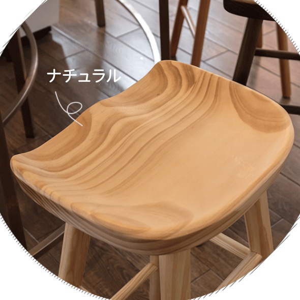 スツール ハイタイプ 木製 おしゃれ 北欧 人気 椅子 ハイチェア バーチェア カウンターチェア 天然木 ノヴォディア バースツール ハイスツール カフェ風｜queen-of-venus｜02