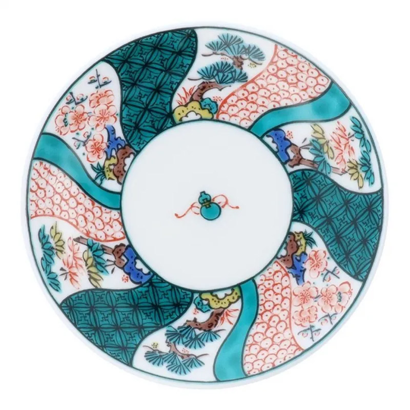 A0103)未使用品　北村　和義　九谷焼 小皿　5枚セット 九谷焼 醤油皿（食器）｜食器、グラス、カトラリー | キッチン