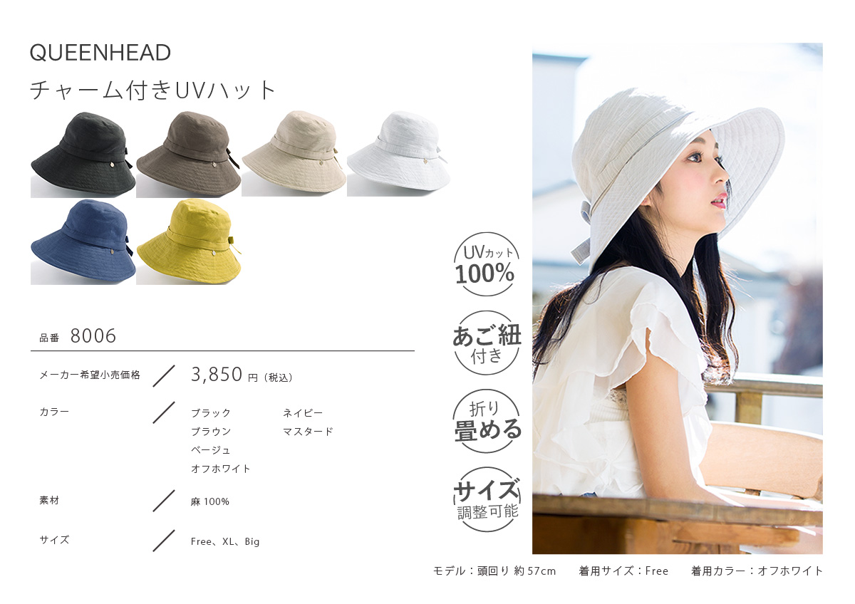 【セール】 帽子 レディース UV ハット チャーム付きUVハット大きいサイズ 日よけ 折りたたみ つば広 春 夏 SALE セール1 700円