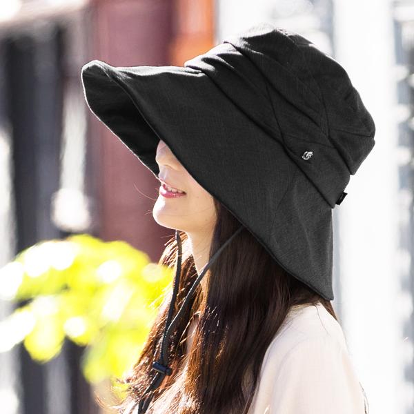 UVカット帽子 つば広 紫外線対策 日よけ帽子 レディース 通販