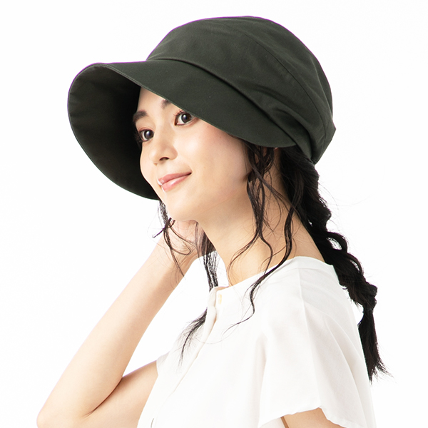帽子 レディース UV 大きいサイズ 紫外線99.9%カット 抗菌防臭 遮光率100% クレンゼ C...