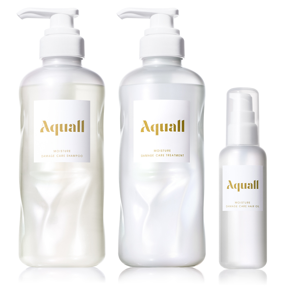 シャンプー Aquall アクオル シャンプー ヘアオイル 3点セット シャンプーセット シャンプーボトル ヘアケア ダメージ  レディース ヘアケア メンズ｜queensshop｜03