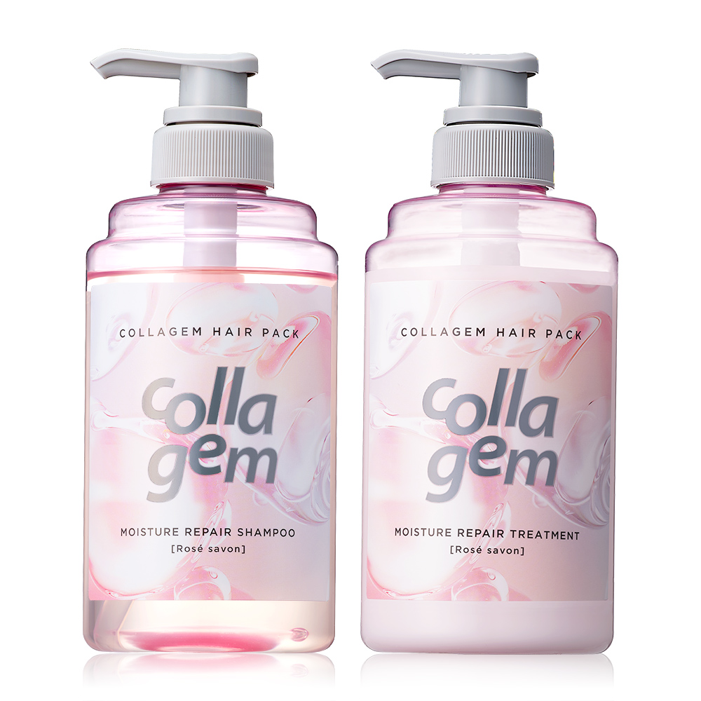 コラーゲンシャンプー シャンプー コラジェム collagem シャンプーボトル 2点 コラーゲン  コラーゲンヘアパック |  | 01
