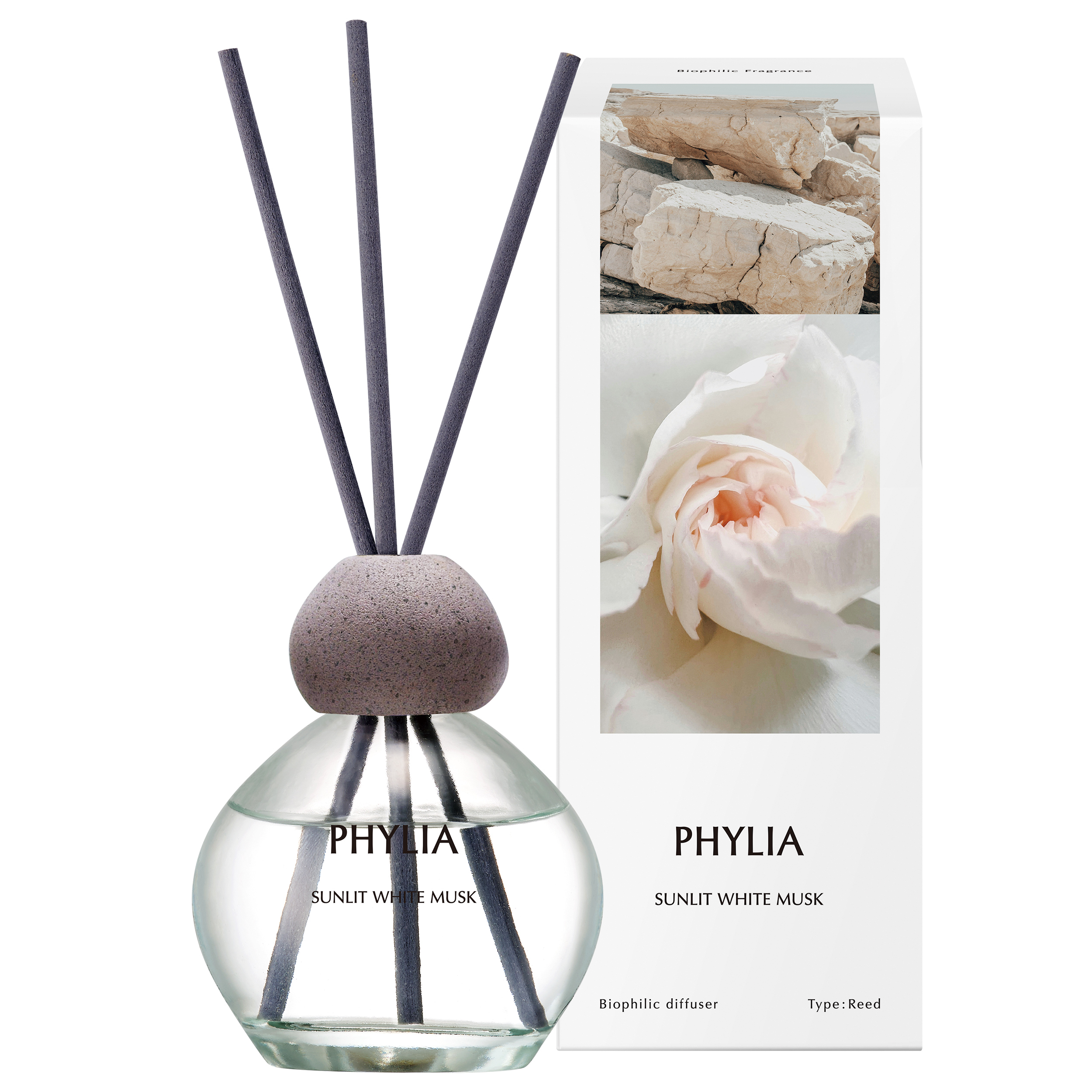 ディフューザー  PHYLIA フィリア 単品2970円 リードディフューザー バイオフィリックディフューザー |  | 01