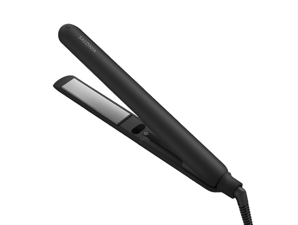 ヘアアイロン サロニア SALONIA スムースシャイン ストレートヘアアイロン 24mm カールアイロン 32mm 30日間全額返金保証付き cpj