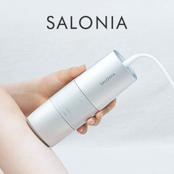 【新品未開封】SALONIA 脱毛器 FLASH CRYSTAL SILKEPI SALONIA（サロニア） フラッシュ クリスタル シルクエピ 脱毛 脱毛器