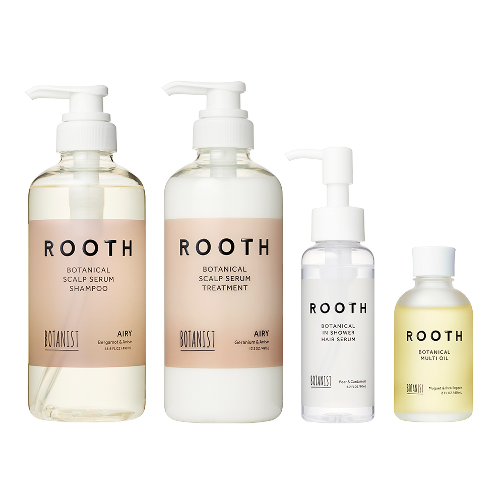 シャンプー BOTANIST ボタニスト ROOTH ルース 4点セット ストレート