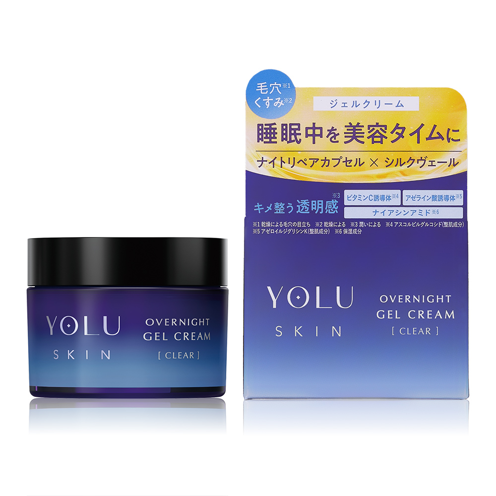 YOLU フェイスクリーム YOLUヨル オーバーナイトクリーム ジェル