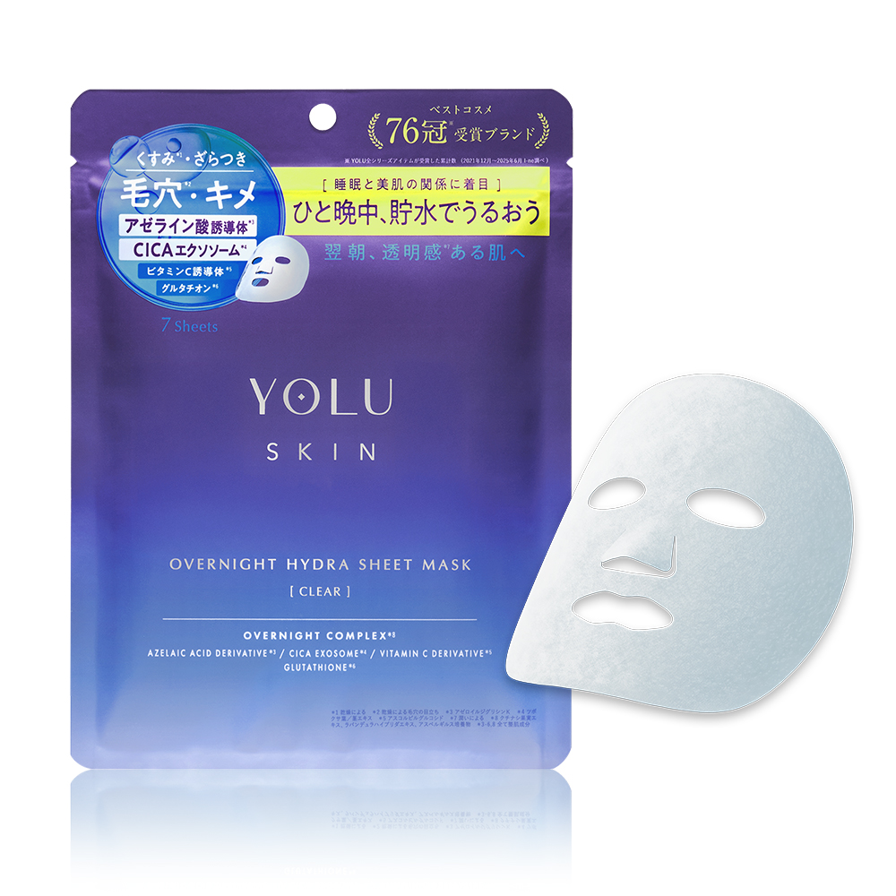 YOLU（ヨル） パック YOLUスキン スキンケア フェイスパック シート