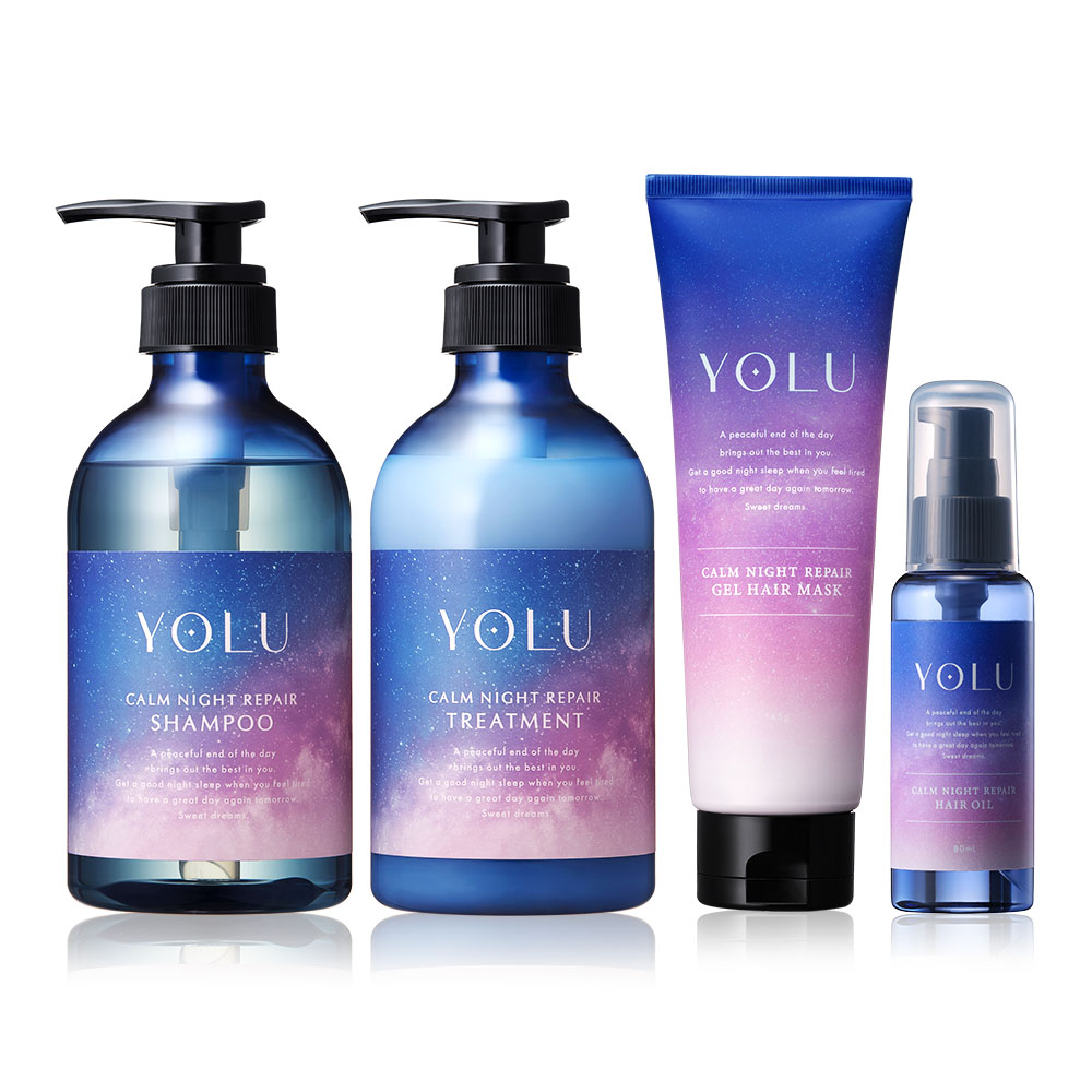 シャンプー YOLU ヨル 集中ナイトケア ４点セット ナイトキャップ ヘアケア シャンプーセット シャンプー メンズ レディース シャンプー ツヤツヤ | YOLU | 01