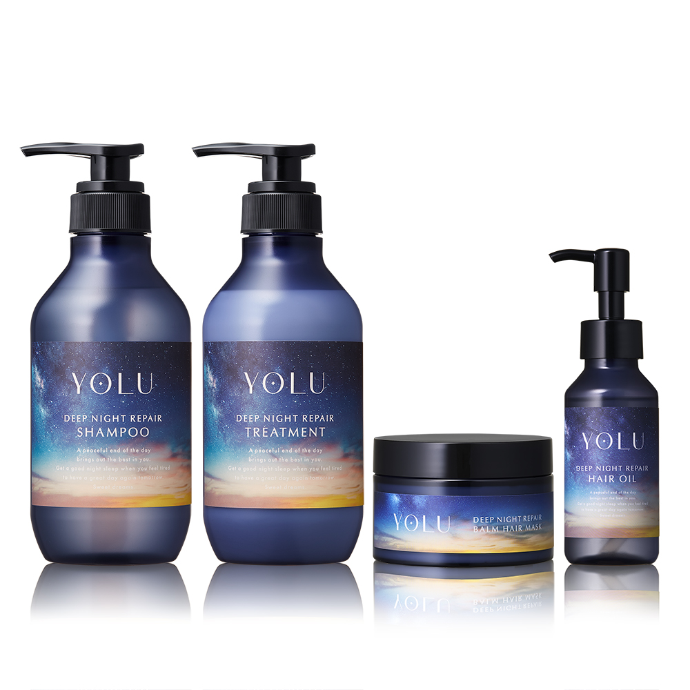 YOLU ヘアオイル 7本セット YOLU ヘアオイル ヨル カームナイトリペア リラックスナイト