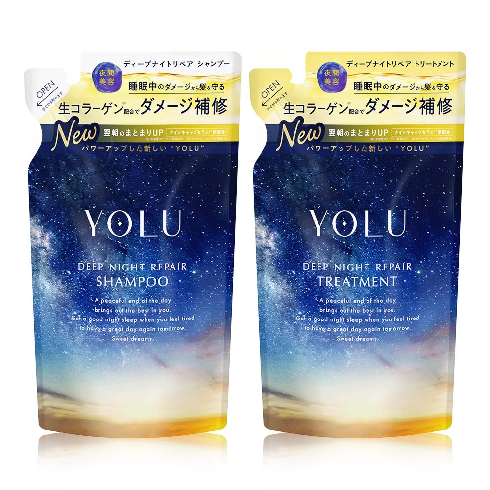 YOLU シャンプー 詰め替え ヨル ディープナイトリペア
