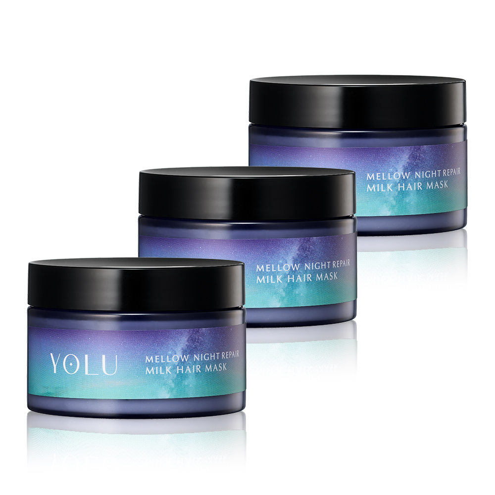 美髪に❤️【3個】【新品】YOLUヨル　ディープ　ナイトリペア　バーム　ヘアマスク YOLU（ヨル） ヘアマスク 3点セット ディープ メロウ バームヘアマスク