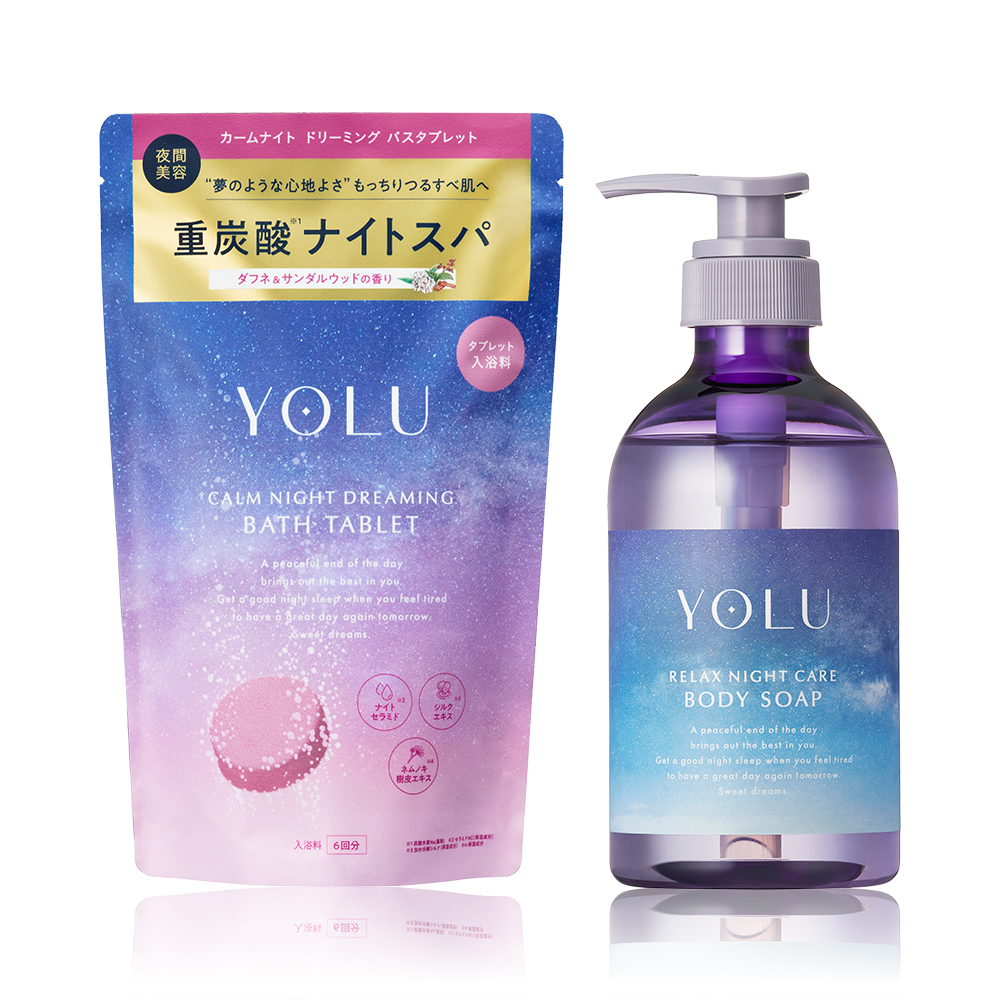 ボディソープ YOLU ヨル バスタイムボディケアセット ボディソープ＆バスタブレット 入浴料 バス ギフト ボディケア ボディソープ メンズ 送料無料 yoru | YOLU | 03