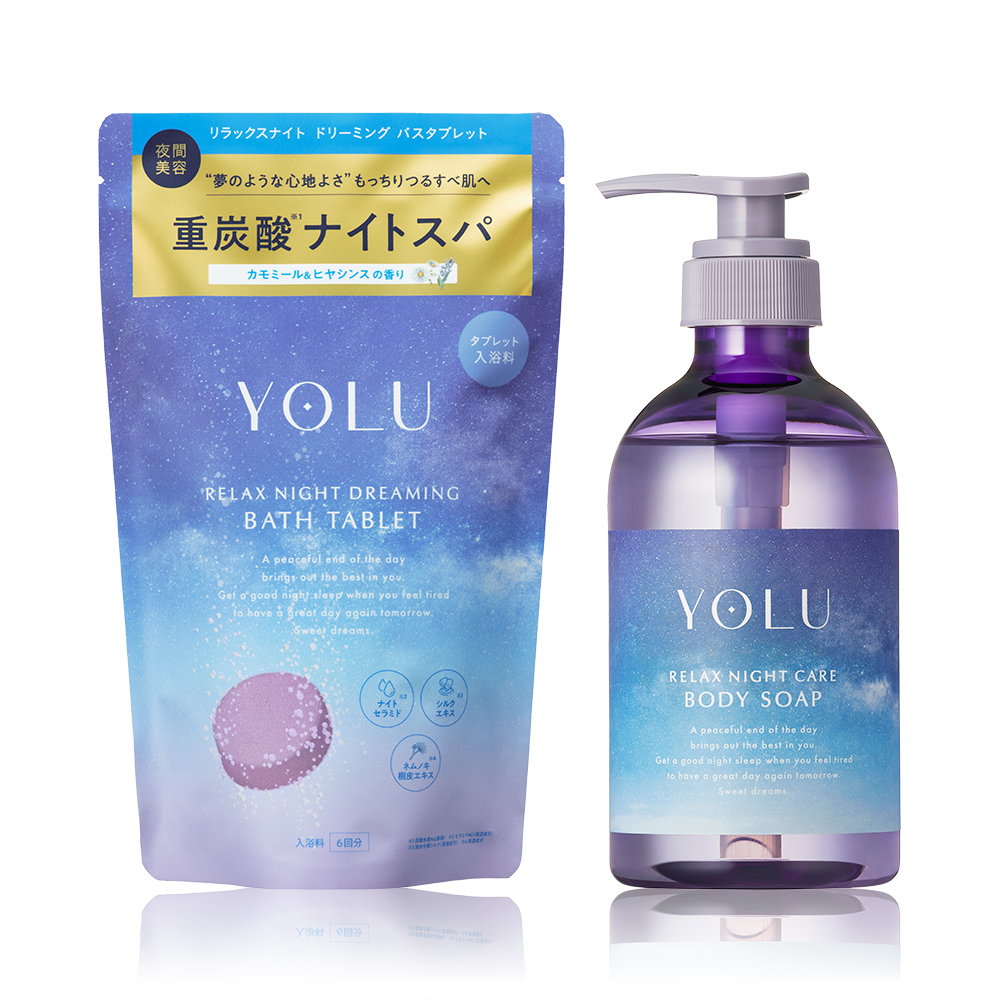 ボディソープ YOLU ヨル バスタイムボディケアセット ボディソープ＆バスタブレット 入浴料 バス ギフト ボディケア ボディソープ メンズ 送料無料 yoru | YOLU | 04