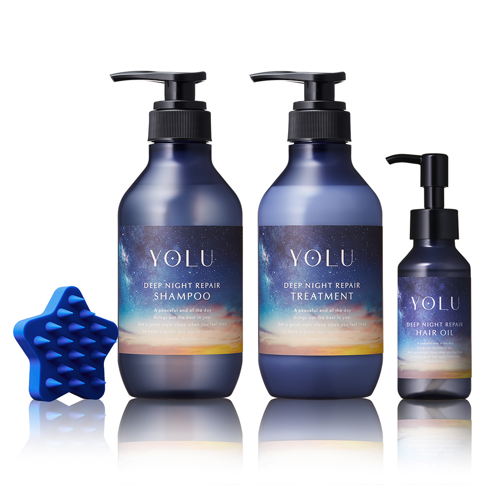 YOLU（ヨル） シャンプー ヘアケア スカルプブラシ 4点 セット