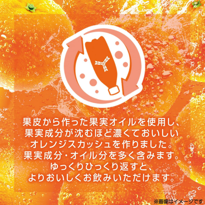 三ツ矢 アサヒ飲料 特濃オレンジスカッシュ PET 500ml ×48本 (24本入×2