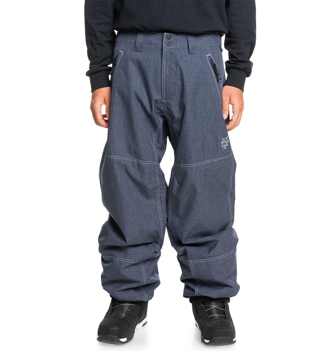 スノーボード Quiksilver ネイビーパンツ M QUIKSILVER men's snowboard wear pants EQYTP03189 snow wear