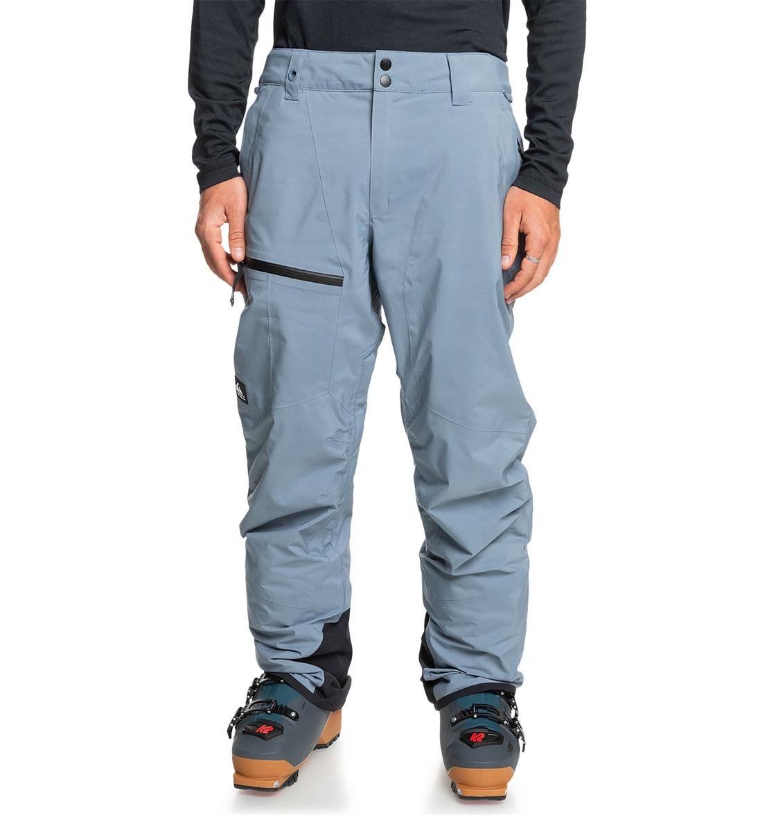 スノーボード Quiksilver ネイビーパンツ M Quiksilver スノボーパンツ - スノーボード送料 無料