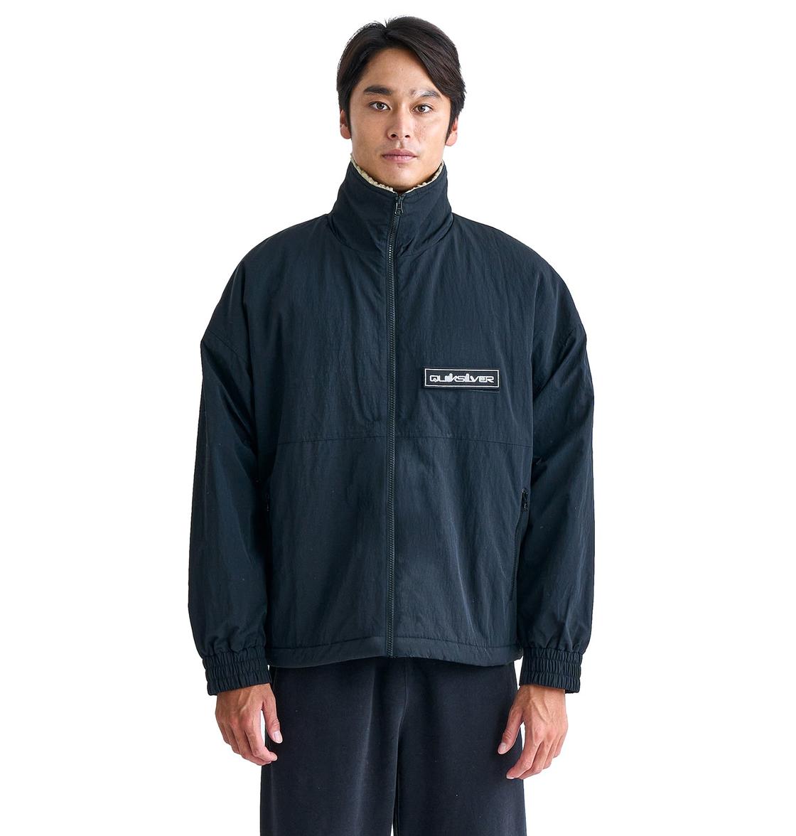 Quiksilver アノラックジャケット 黒 Quiksilver Steeze Black 10K Anorak Snowboard Jacket | Zumiez